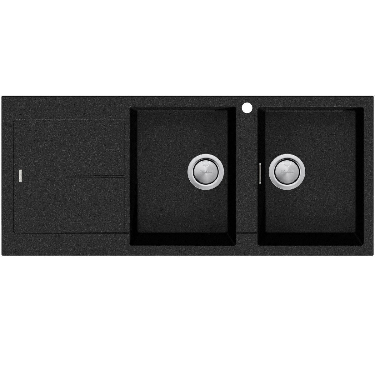 Oliveri San-Black Dble RHB B&DR
