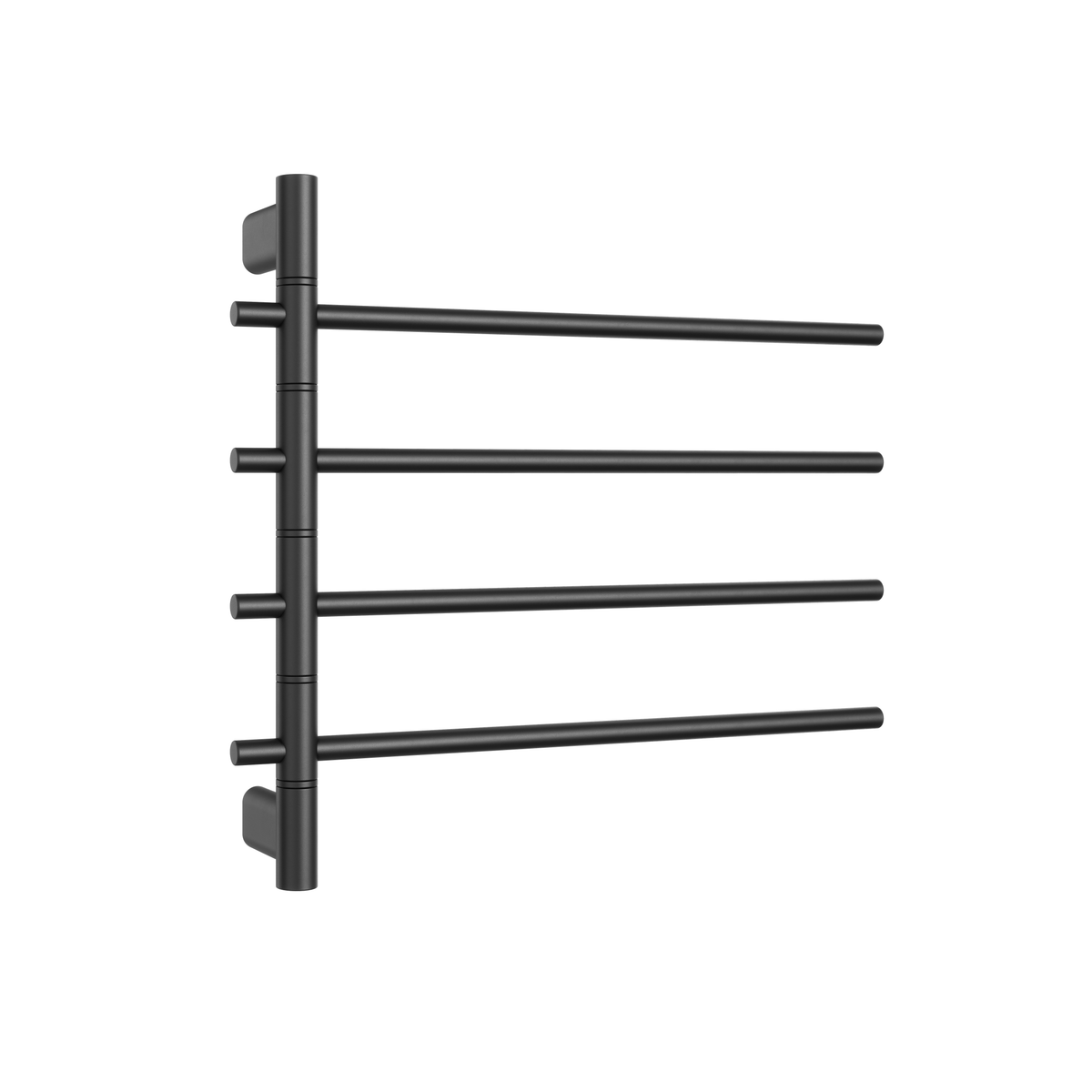 SV41B Black Swivel Heated Towel Rail