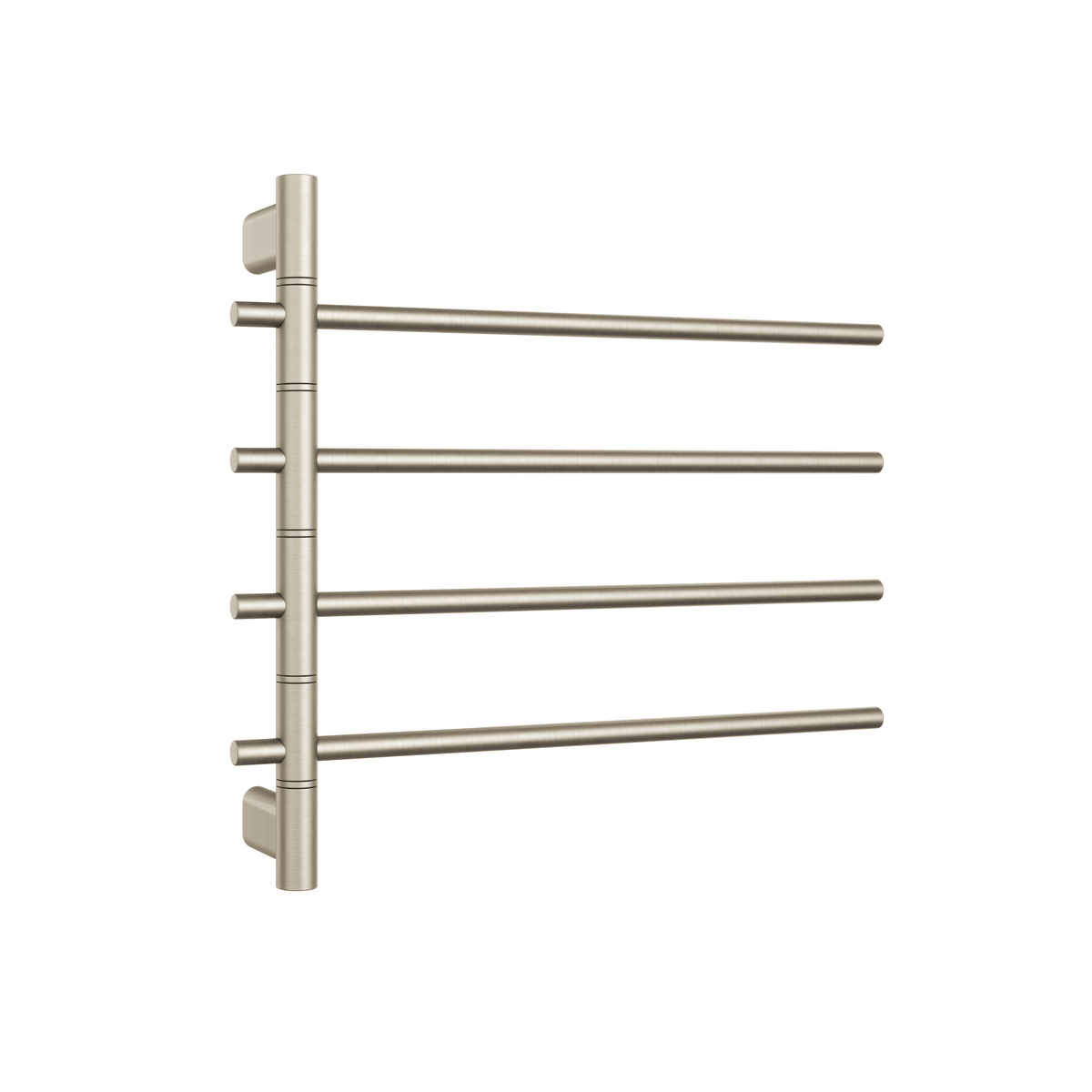 SV41BN Brushed Nickel Swivel Heated Towel Rail