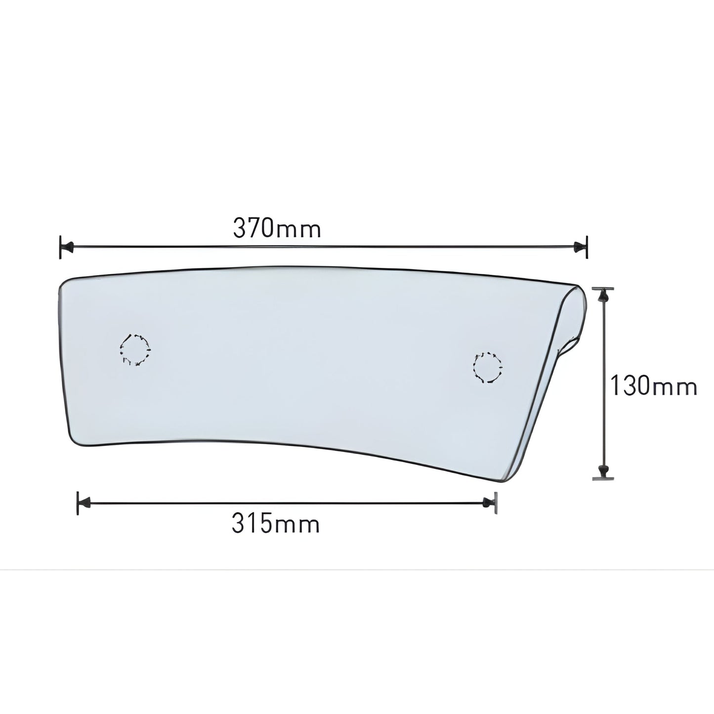 DECINA SIA BATH PILLOW HEADREST 375MM