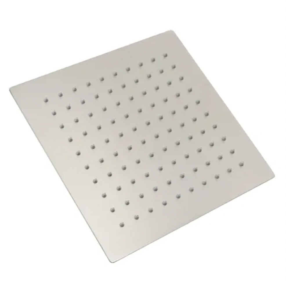 Taran Square Steel Shower Head 250mm
