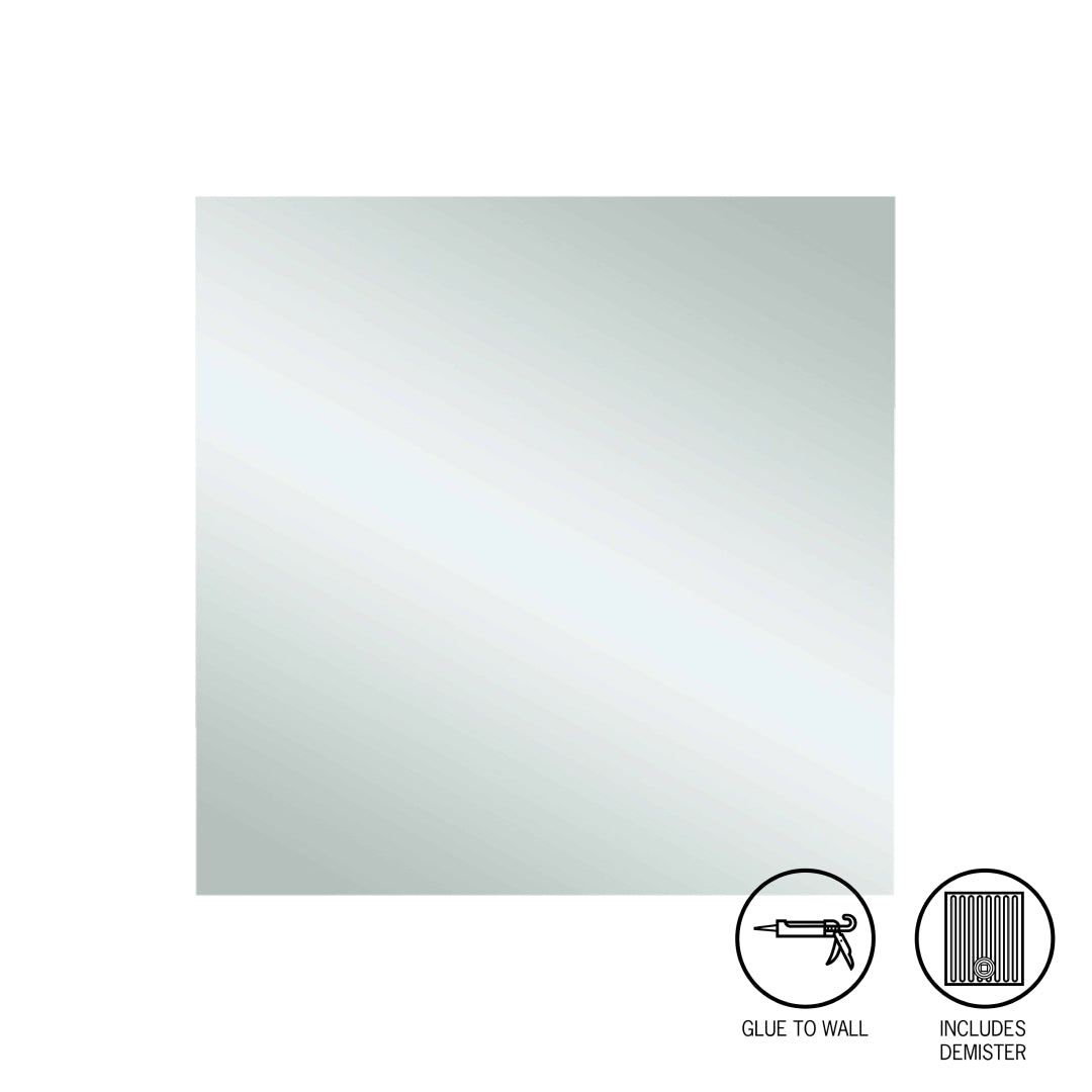 Thermogroup Jackson 750 Square Polished Edge Mirror
