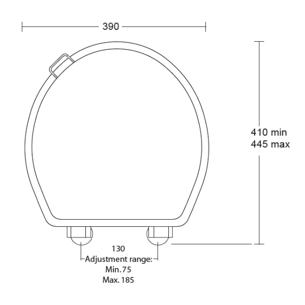 Turner Hastings Birmingham Soft Close Toilet Seat