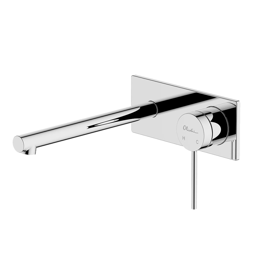 Oliveri Venice Wall Mixer Set Str CR