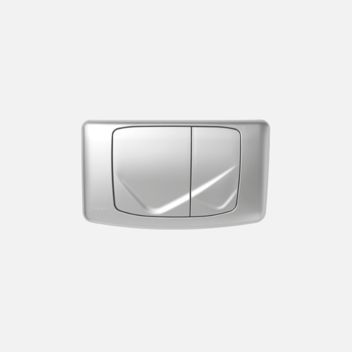 ABS-R IN-WALL FLUSH PLATE MECHANICAL SATIN CHROME
