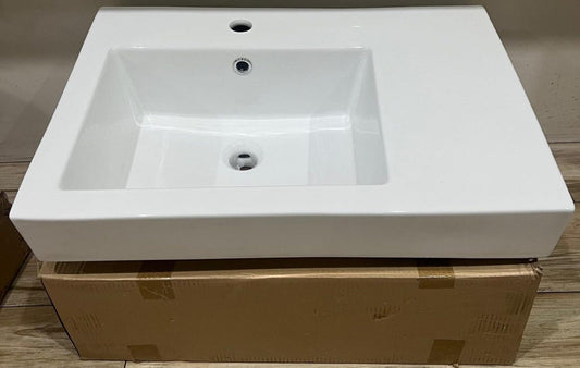 Vivo Wall Basin Rhs With Shelf - Reno Spares