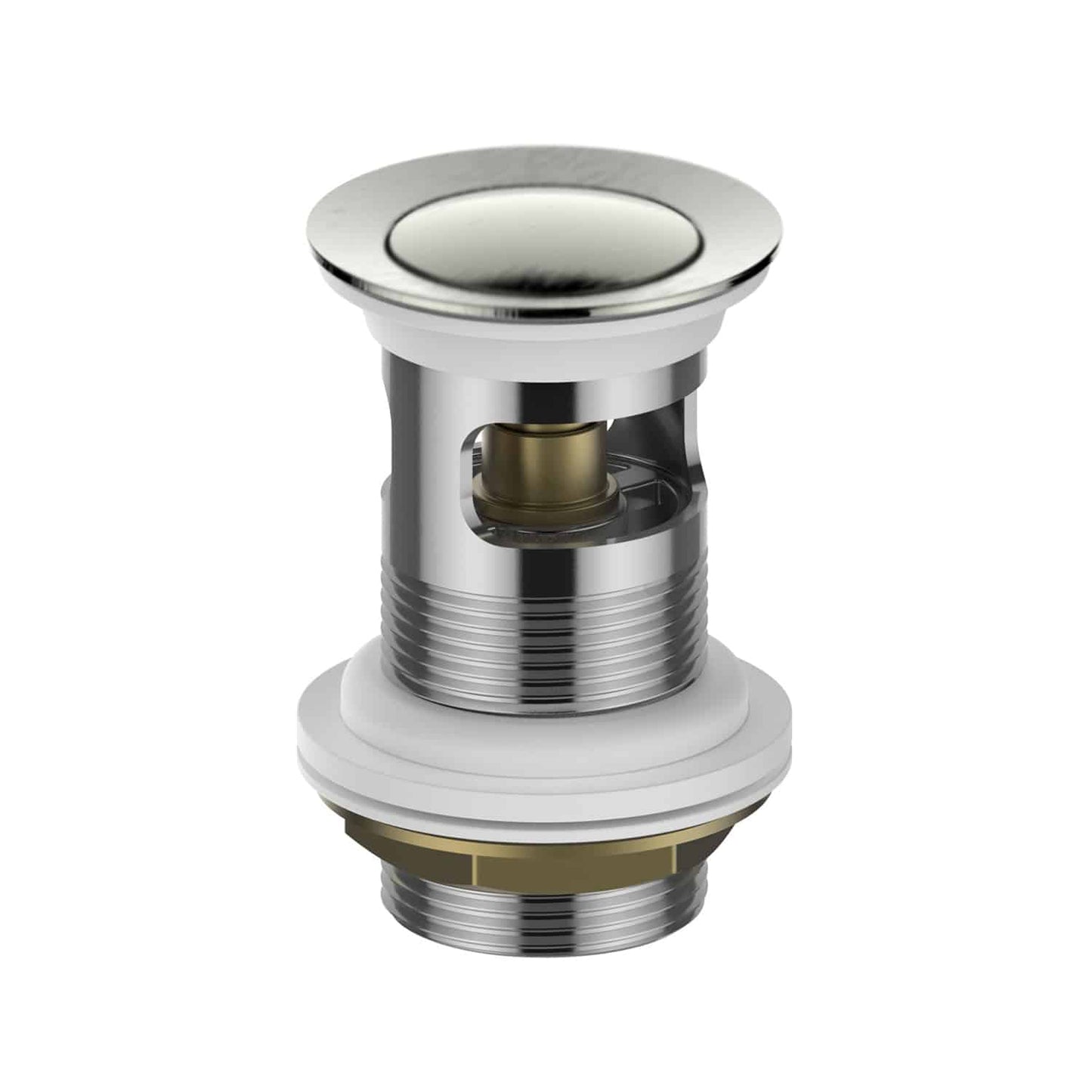Pop-up Basin Waste Brushed Nickel - 40Mm / With Overflow