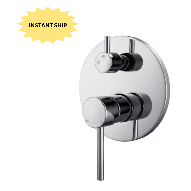 Watermark Concealed Round Shower Mixer with Diverter AQ34B16YC - Reno Spares