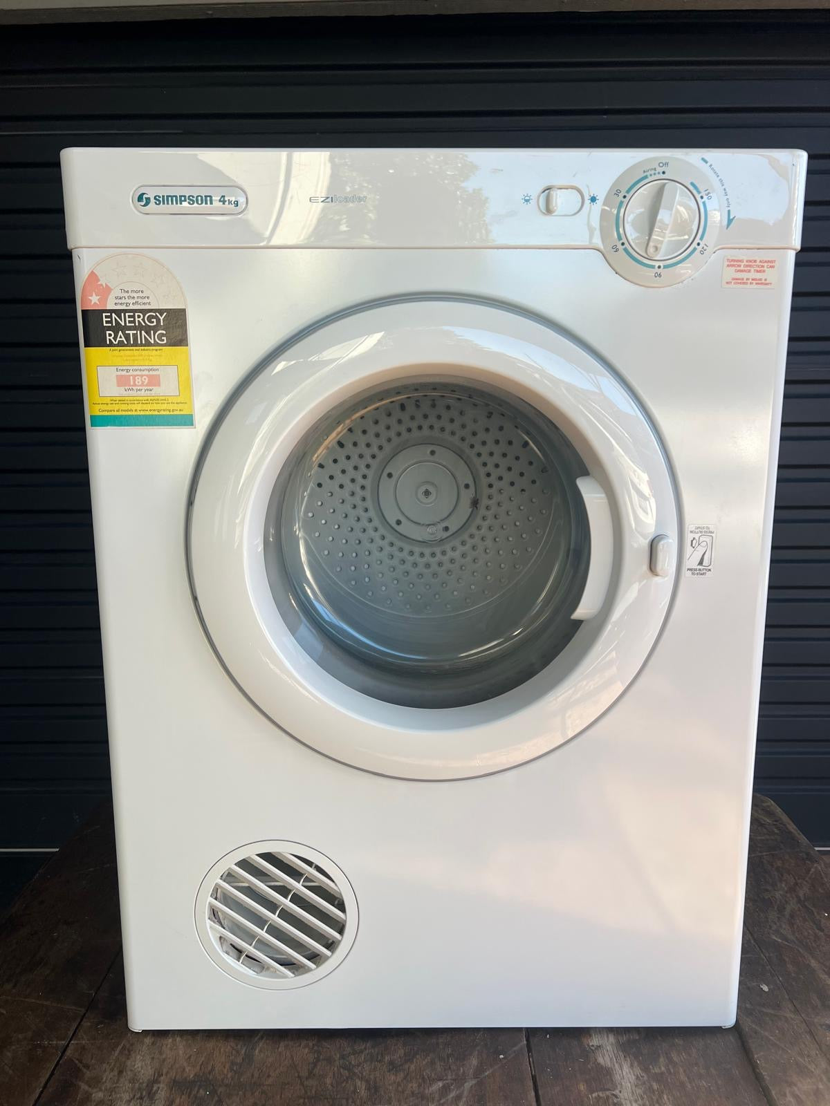 Simpson 39P400M EZI Loader Dryer – Quality Used | Tested & Cleaned | Reno Spares