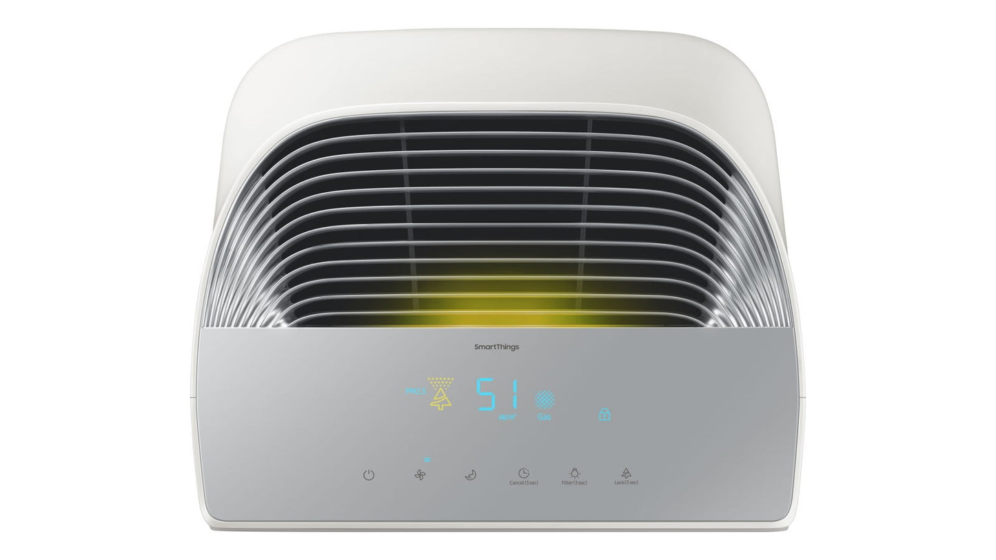 Samsung AX46 Versatile Plus Air Purifier with Wi-Fi - Silver - Reno Spares