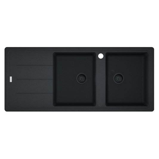 Franke Basis Sink Matte Black LHD - Kit BFG621MBLHD-B
