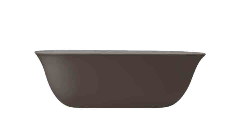Blanche 162 x 77 TitanCast Solid Surface Freestanding Bath