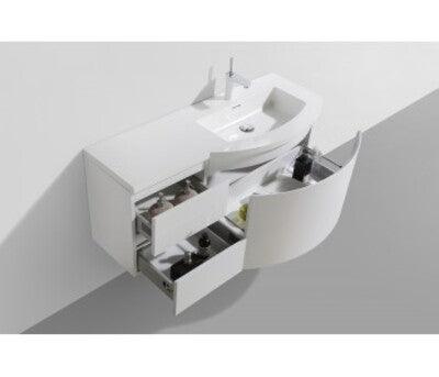 Belbagno Prospero Left 1200mm Wall Hung Vanity 1205X480X480