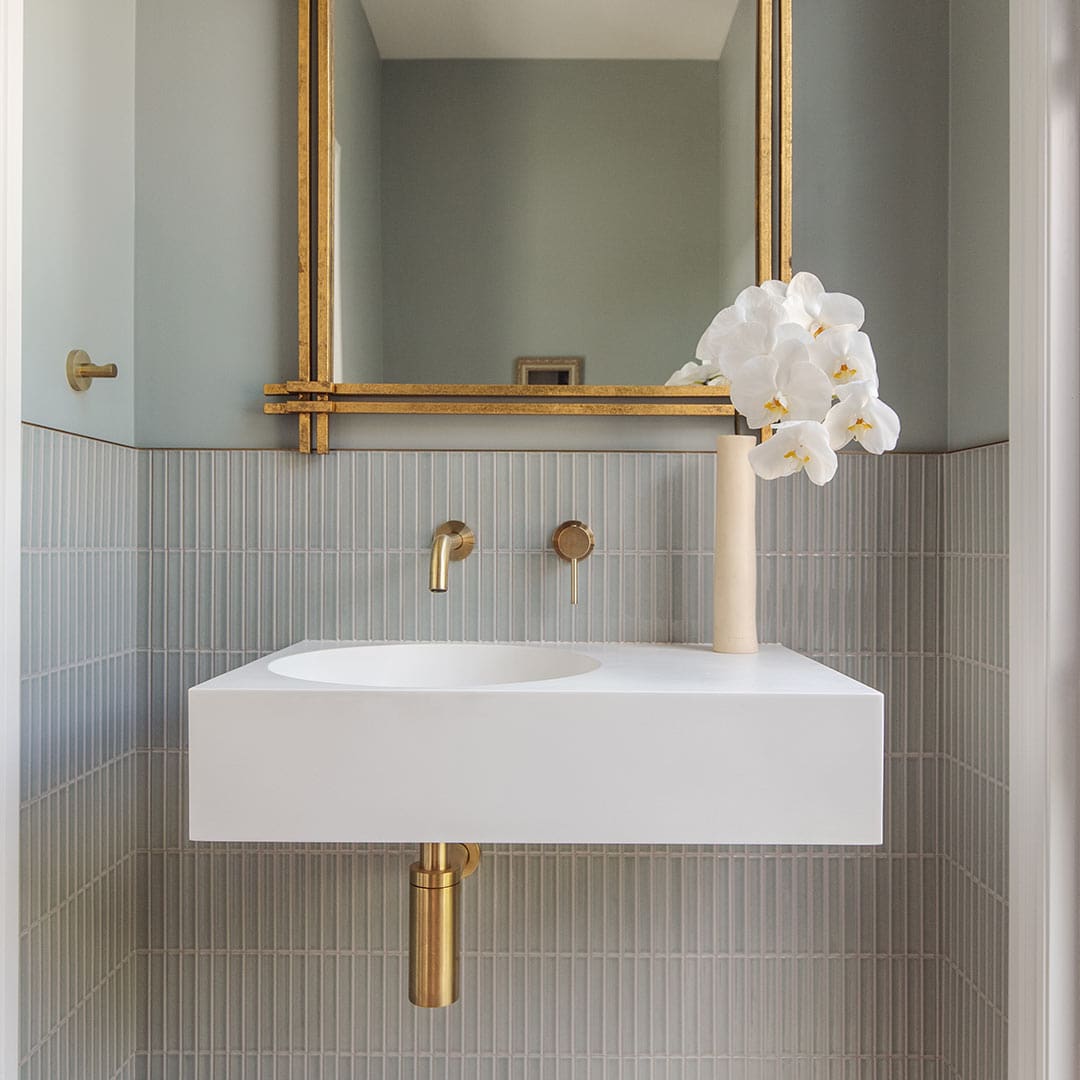 ABI Interiors Coco Wall-Mounted Basin - Matte White - Reno Spares