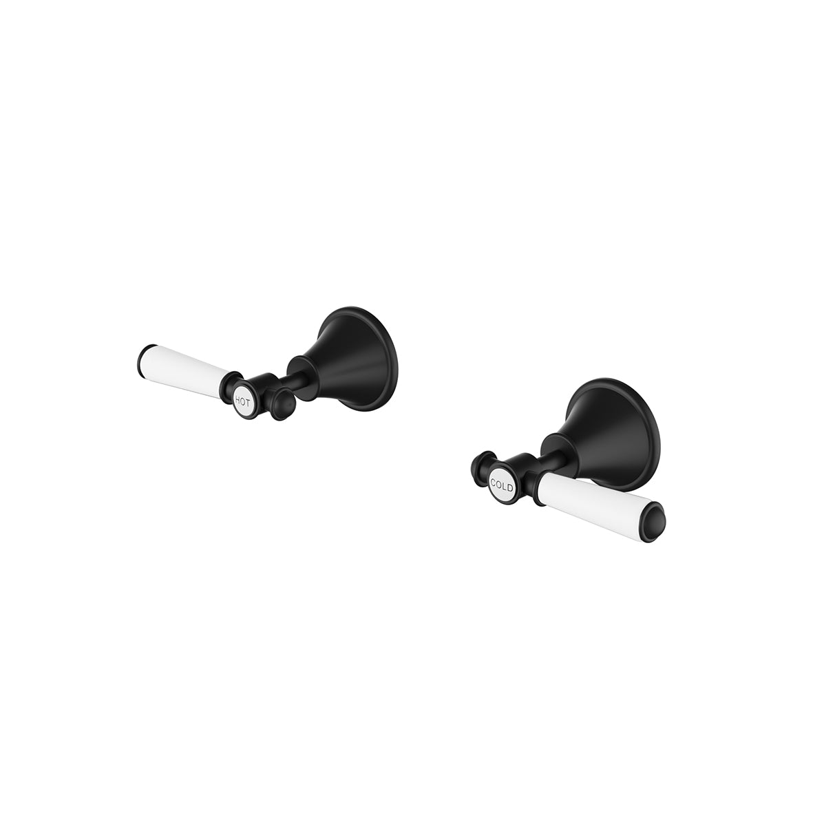 Clasico Wall Top Assemblies - Brushed Gold / Standard Handle