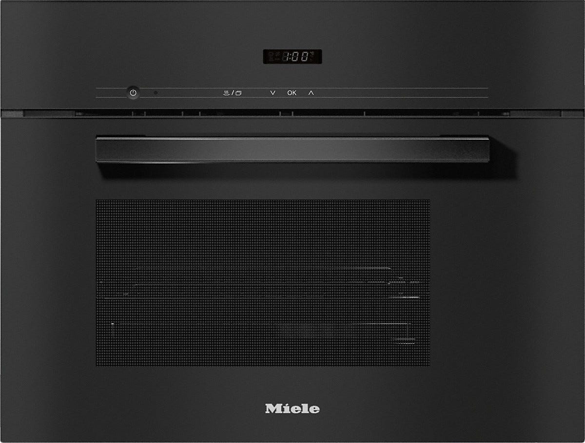 Miele DG2840OBLK VitroLine 45cm Obsidian Steam Oven