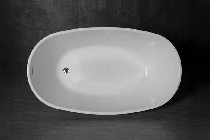 Vinny 1300x700x580 Gloss White Bathtub OF