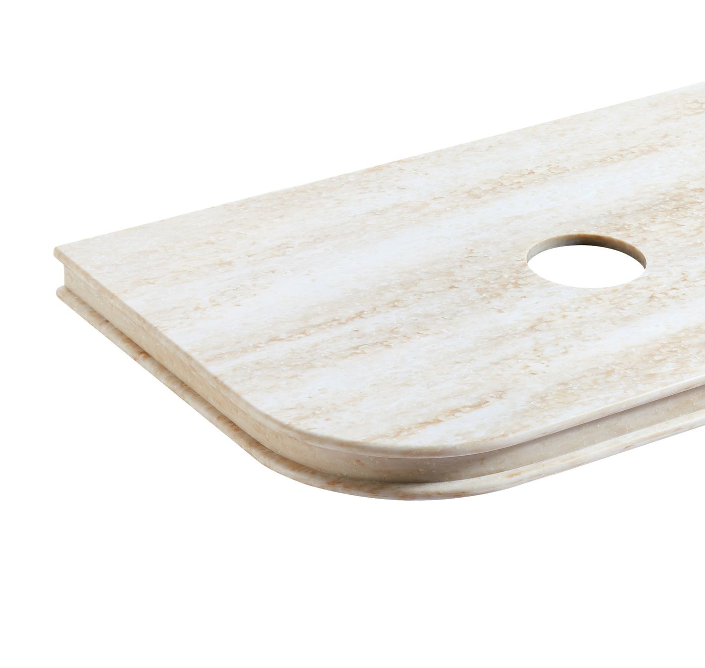 Havana English Edge 1500x500x50 Sand Dune Top