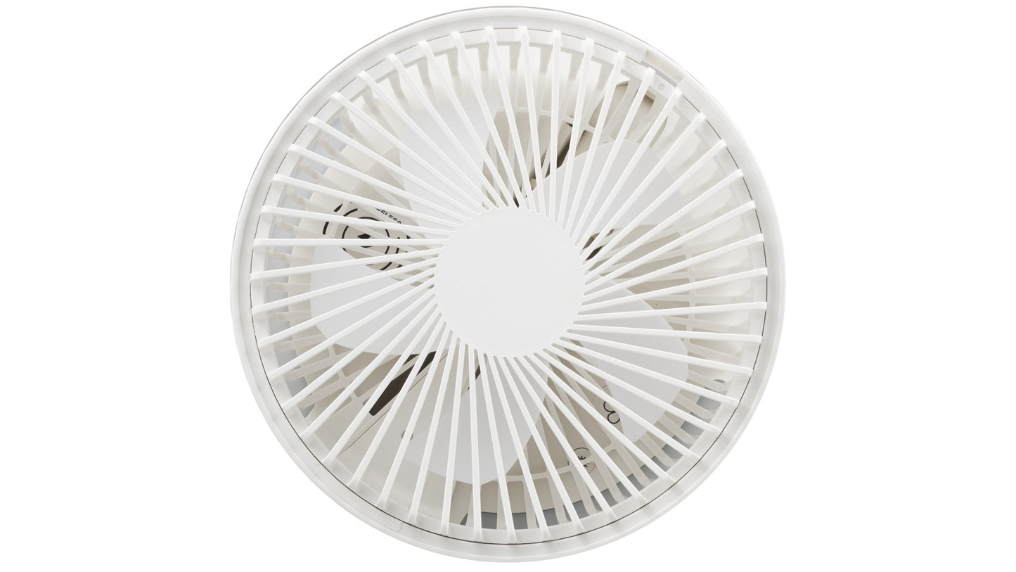 Goldair Platinum 18cm Rechargeable Desk Fan with Wireless Charger - Reno Spares