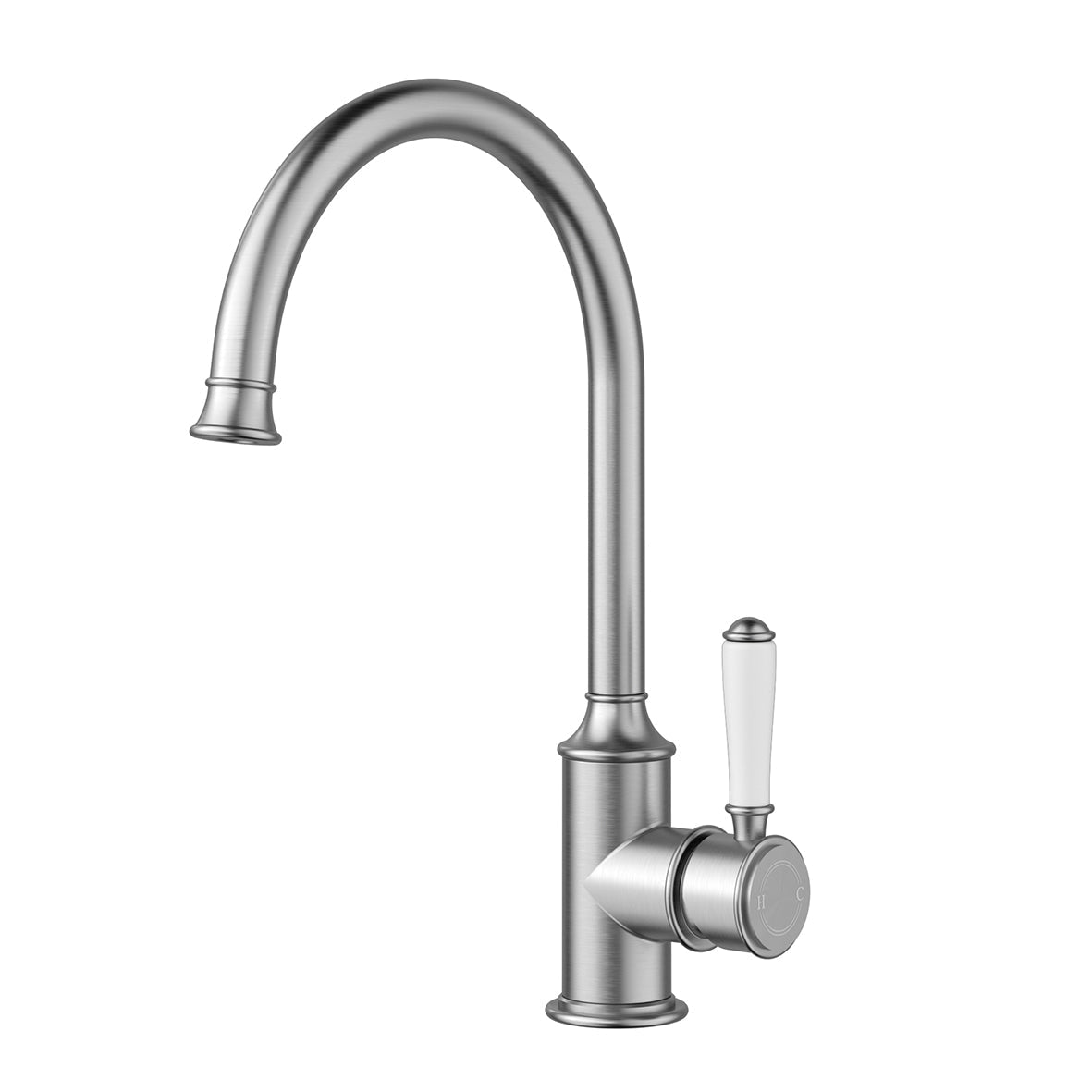 Clasico Sink Mixer Gooseneck - Chrome / Standard Handle