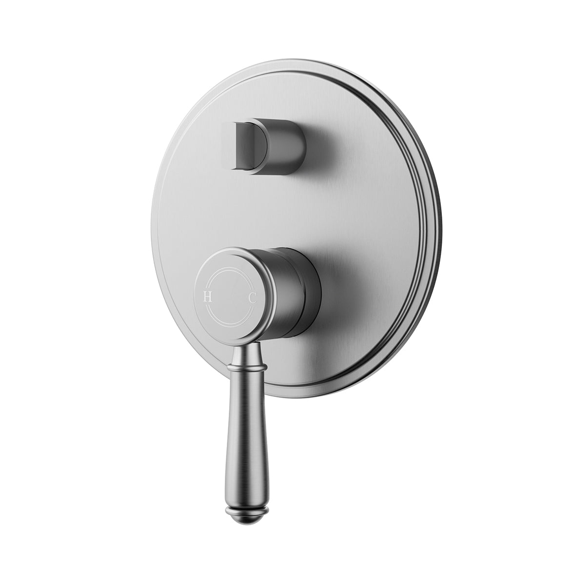 Clasico Wall Mixer Diverter - brushed-gold / Standard Handle / Clasico Wall Mixer Diverter Body