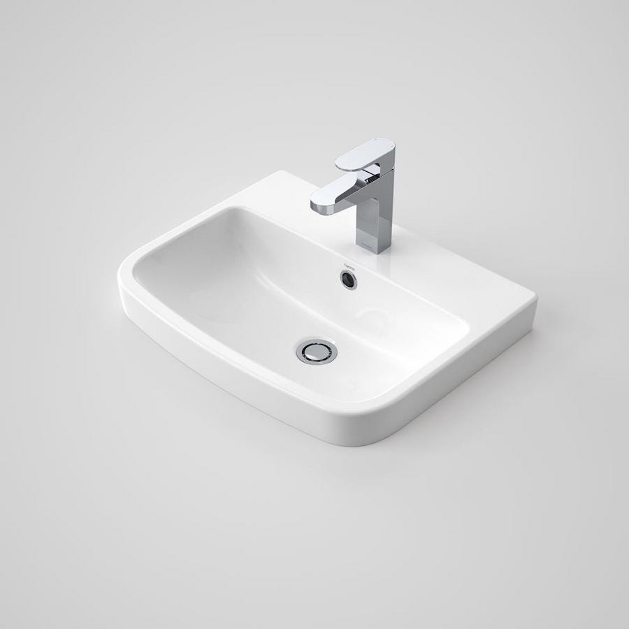 Caroma 867115W Urbane Inset Basin with Taphole
