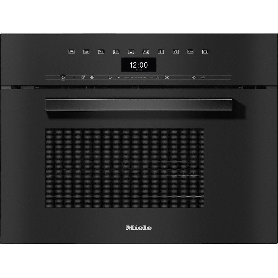 Miele DGM7440OBLK Vitroline 45cm Obsidian Combination Steam Microwave Oven