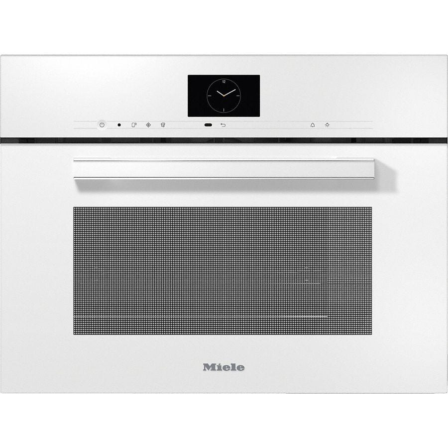 Miele DGM7640BRW Vitroline 45cm Brilliant Combination Steam Microwave Oven