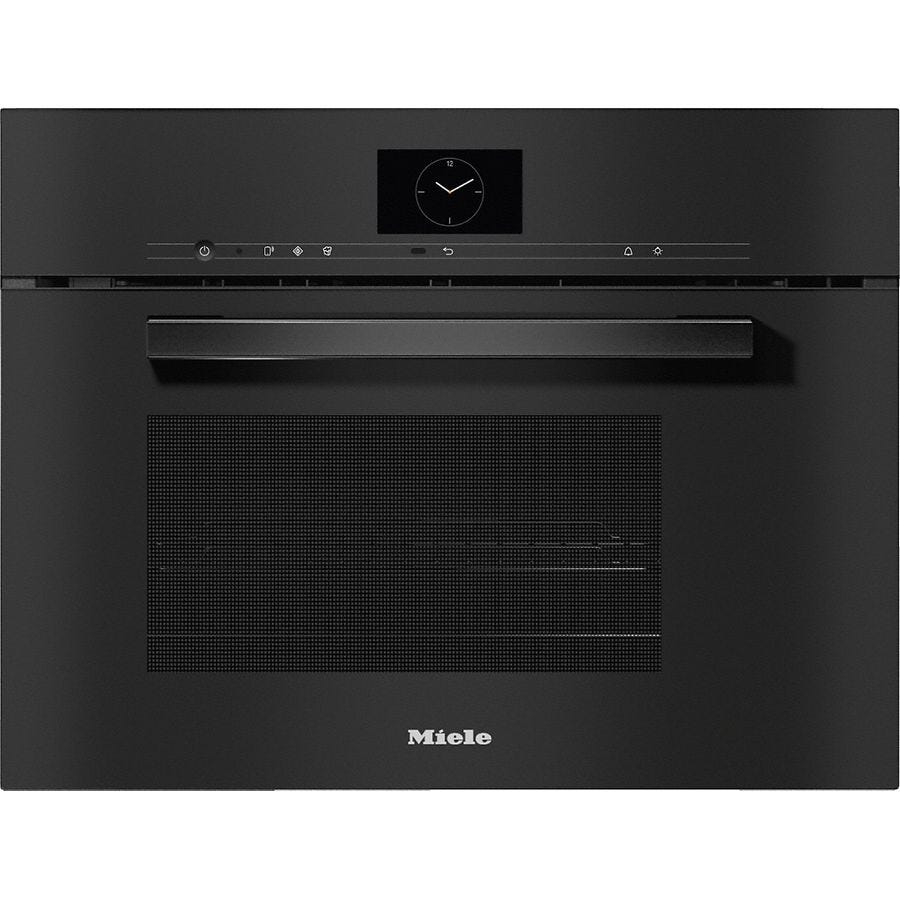 Miele DGM7640OBLK Vitroline 45cm Obsidian Combination Steam Microwave Oven