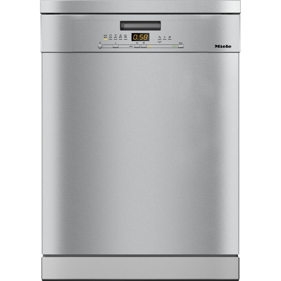 Miele G5000BKCLST Steel Freestanding Dishwasher
