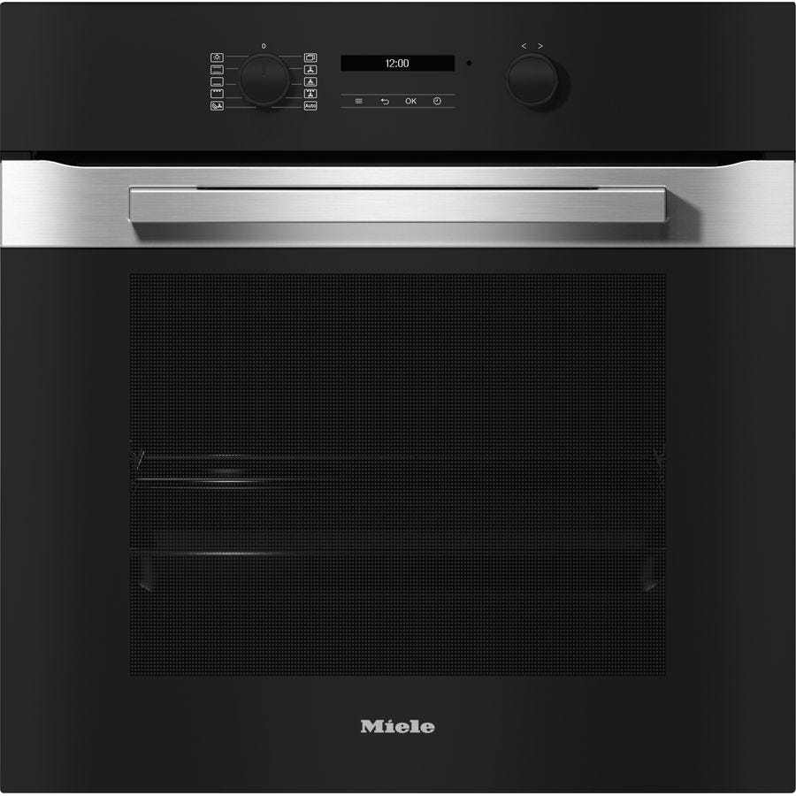 Miele H2861BCLST 60cm CleanSteel Built-In Oven