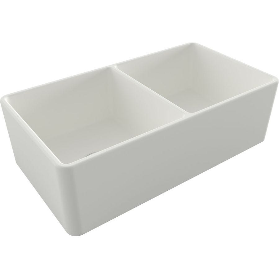Turner Hastings NO853FSMW Novi Double Bowl Fireclay Sink