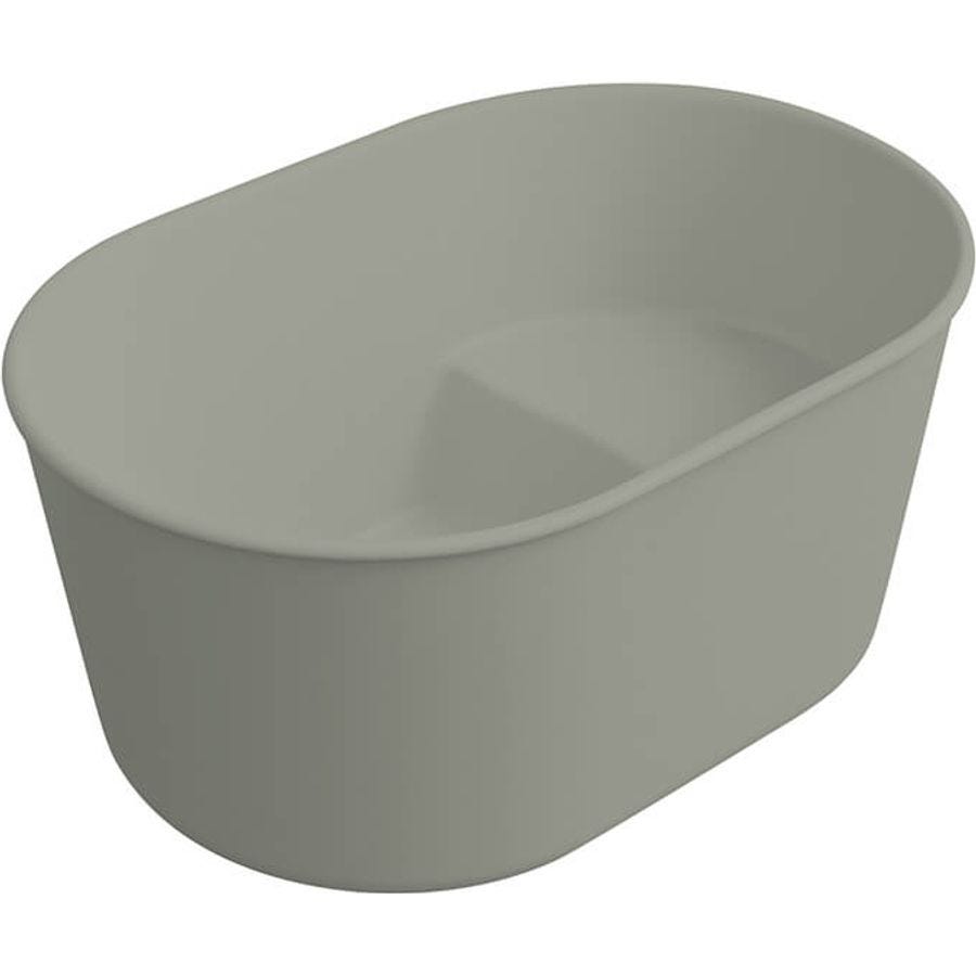 Turner Hastings OW1114TCBSFINDUSTRIALGREY Onwa Industrial Grey Freestanding Bath