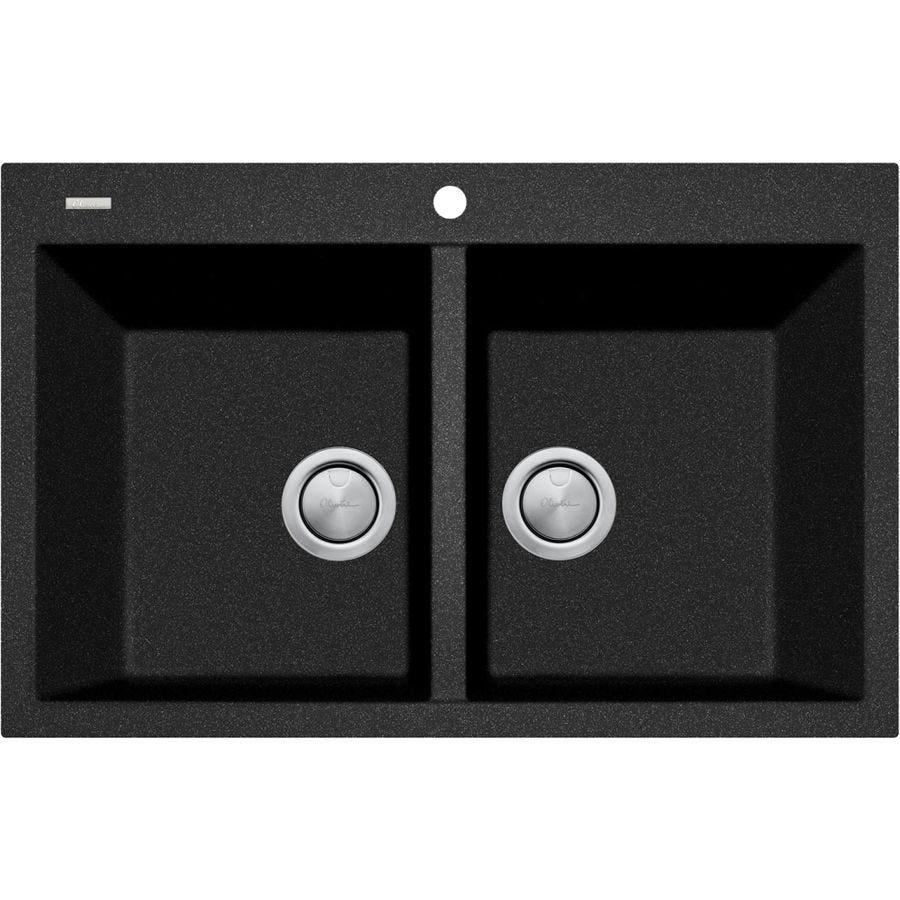 Oliveri STBL1574 Santorini Double Bowl Sink