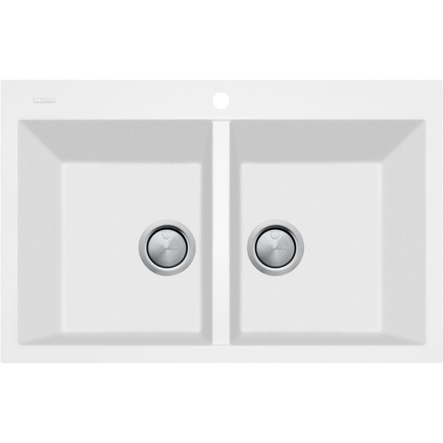 Oliveri STWH1574 Santorini Double Bowl Sink