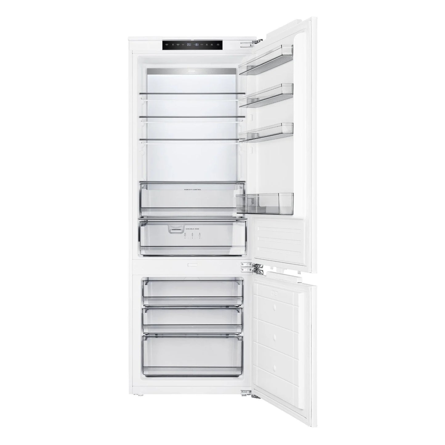 Omega 341L Integrated Bottom Mount Refrigerator