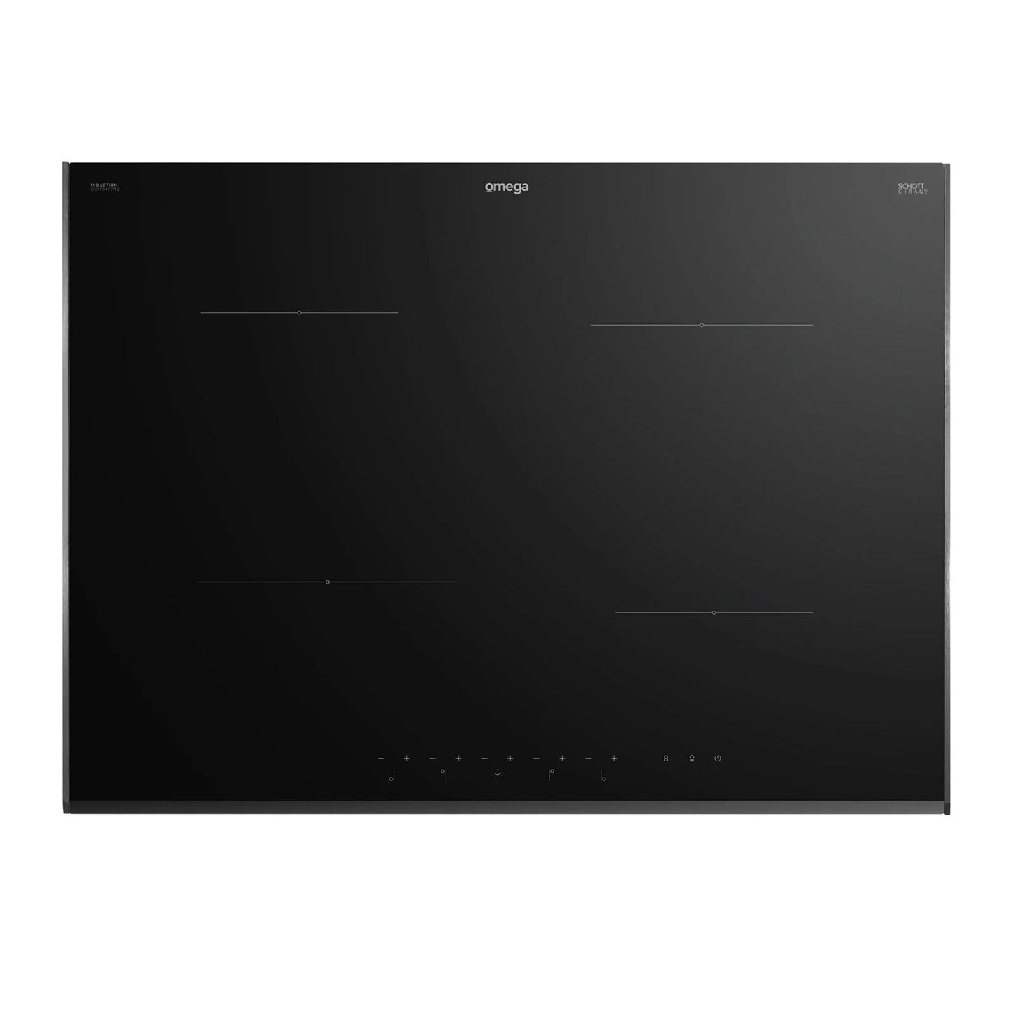 Omega 70cm Induction Cooktop, 10 Amp Power Phasing