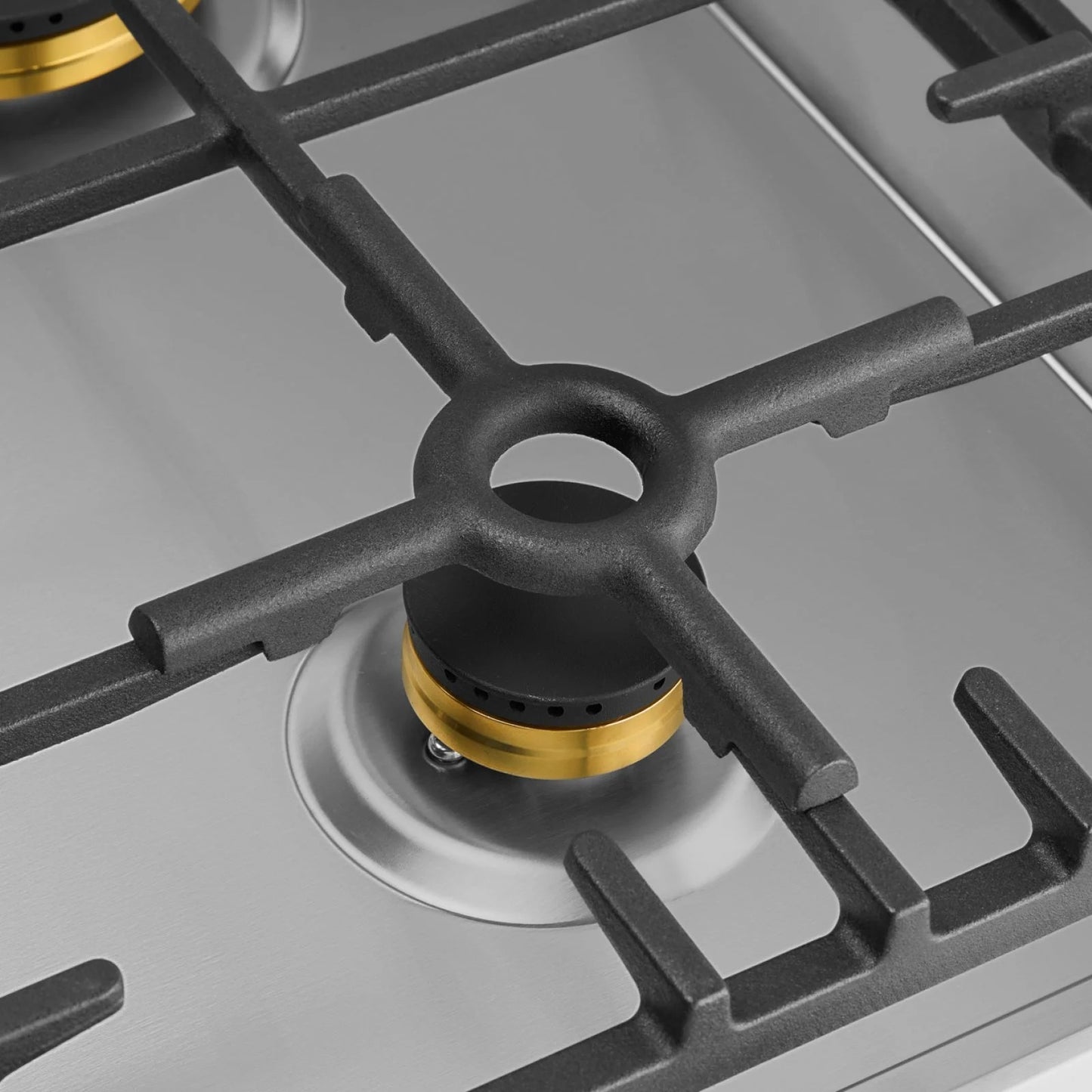 Omega 90cm Gas Cooktop, Stainless Steel
