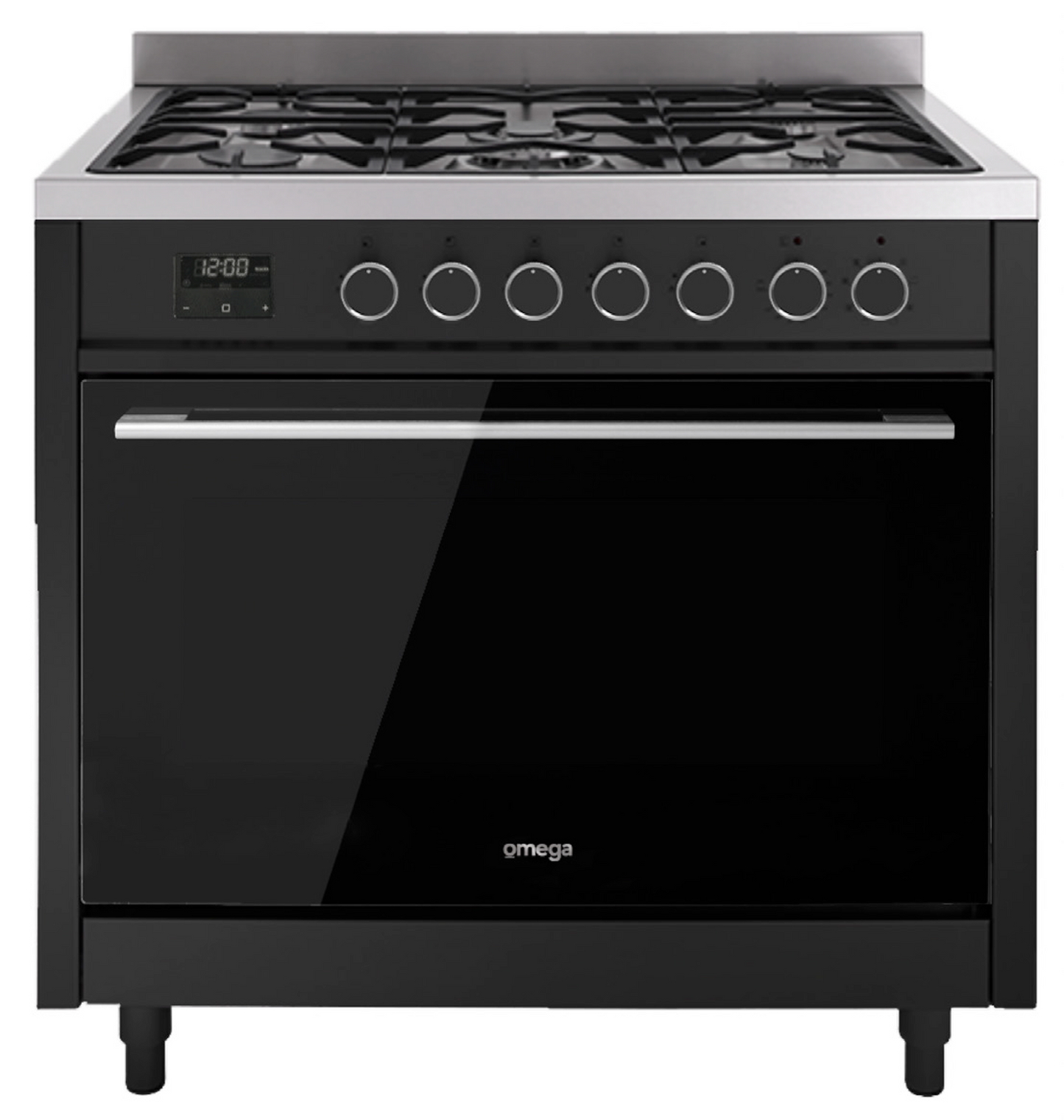 Omega 90cm Freestanding Dual Fuel Cooker