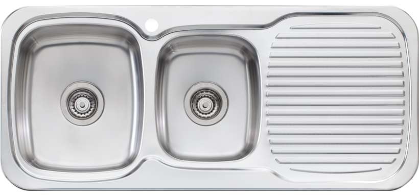 Oliveri Sink 1080mm 1&3/4 LH Bowl
