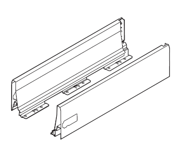 Harn Ritma Cube Drawer Profile T White