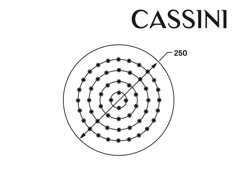 Cassini Renzo Shower Head