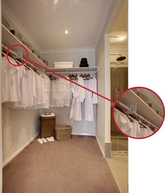 Wardrobe Shelf Bracket