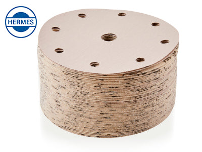 Abrasive Paper Discs - 150mm 9 Holes