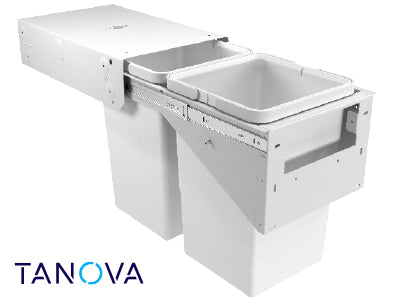 Tanova Simplex Twin Waste Bin - 277mm