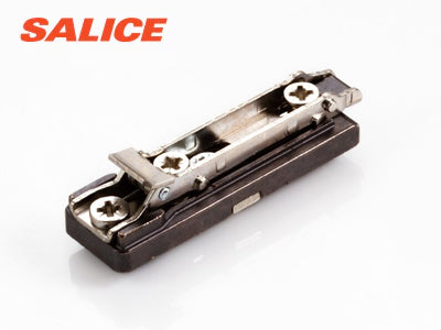 Salice Domi Snap-On Inline Mounting Plate Cam Adjust 3mm - Titanium
