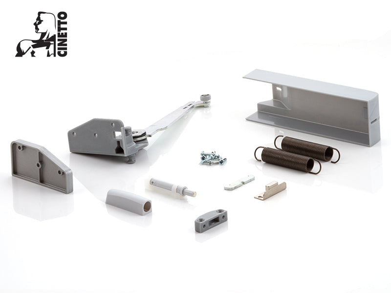 Cinetto PS23 - Bi-Folding Door System - Push to Open Kit
