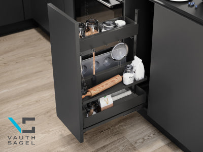 VS SUB Larder Flex - Base Mount Pull Out - Bake