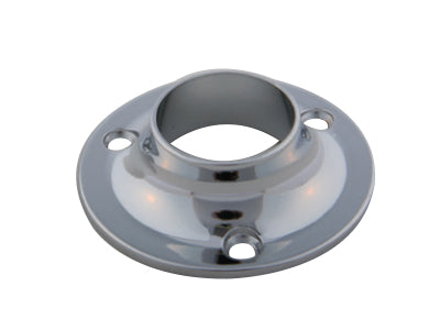 Flange For Round Wardrobe Tube - 25mm