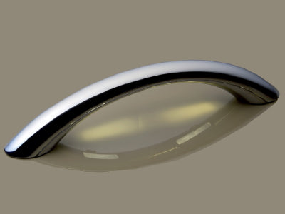 ENRICO Cuoio Grab Handle with LED - V1798 - Black Leather